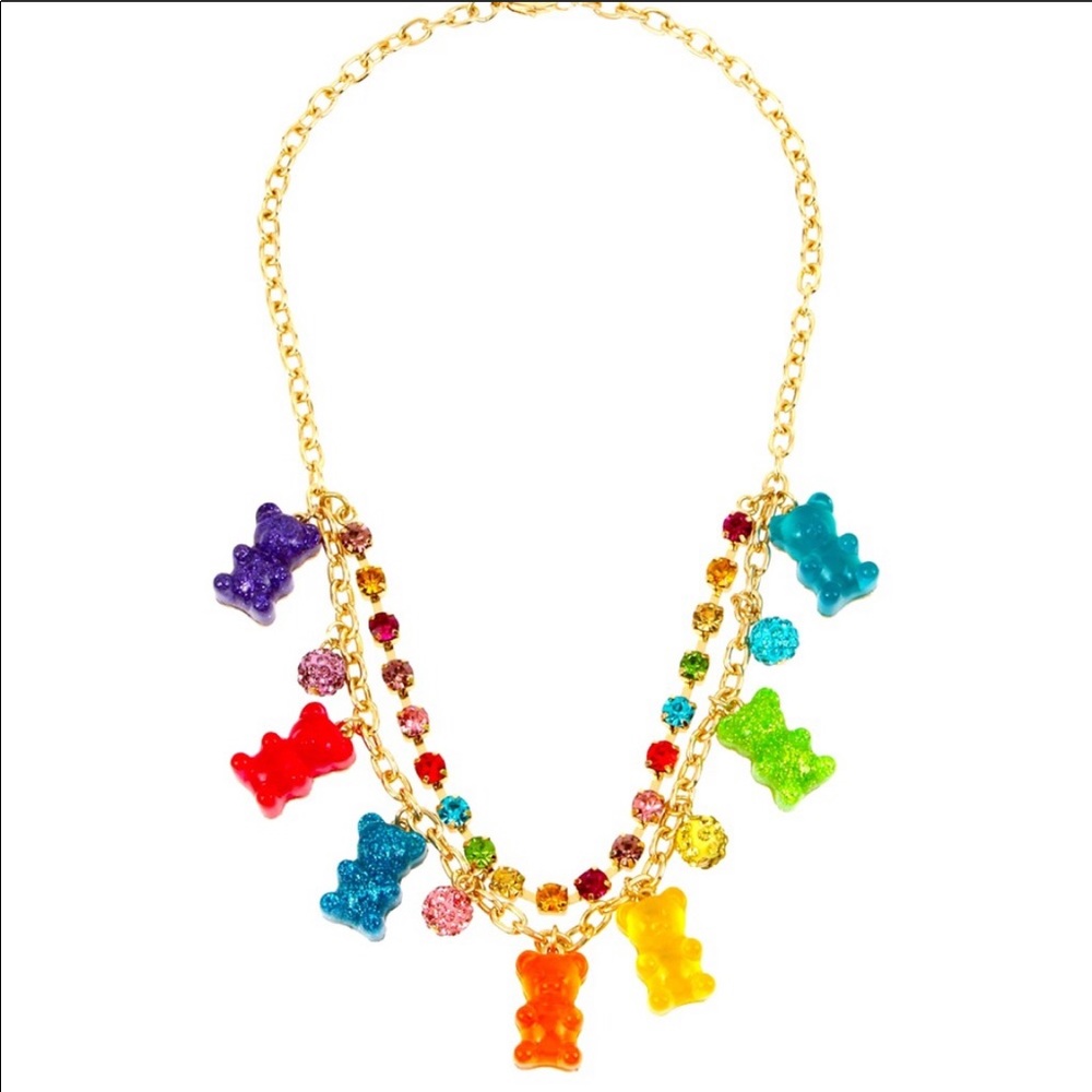 Betsey Johnson Gummy Bear Necklace